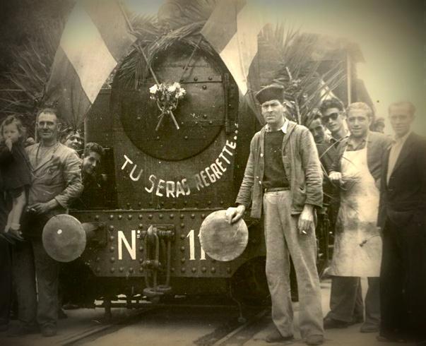 Avril 1949, le Bouyouyou : tout le monde descend !