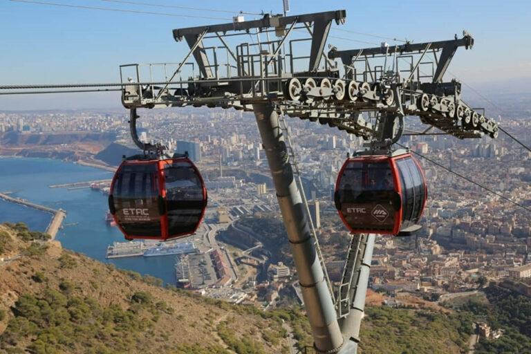 Enfin le téléphérique