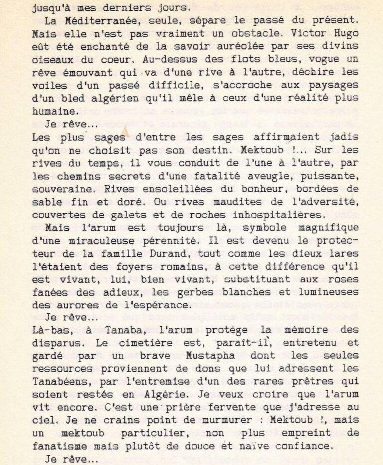 François Molines écrit des miettes d&rsquo;amour