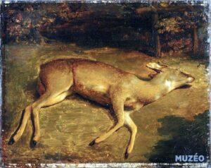 La biche morte Gustave Courbet