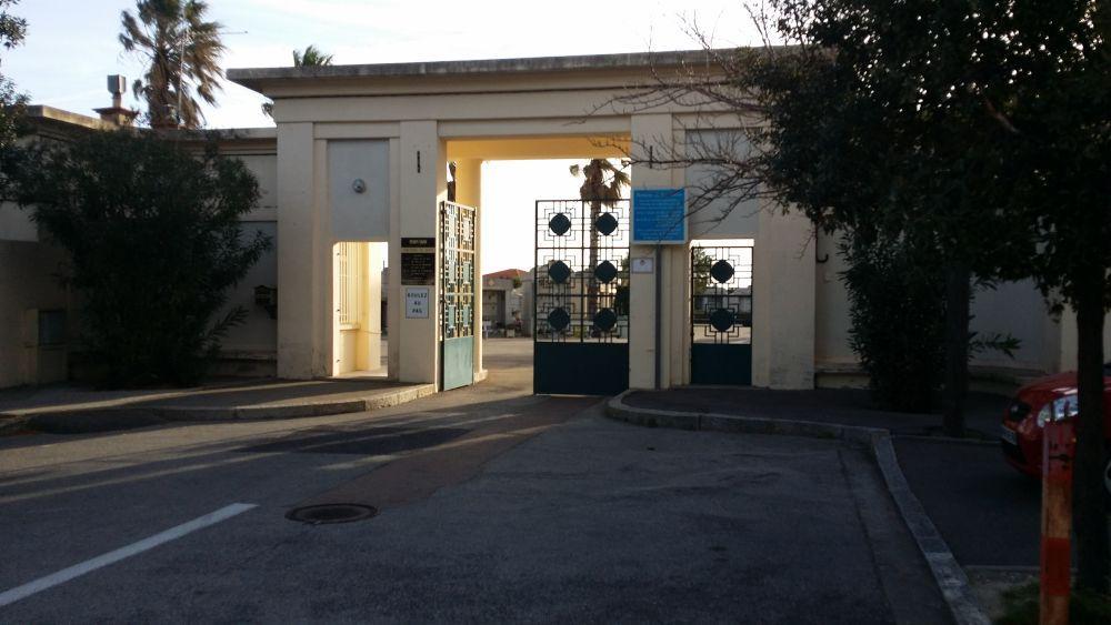 Entrée du cimetière du Haut-Vernet à Perpignan
