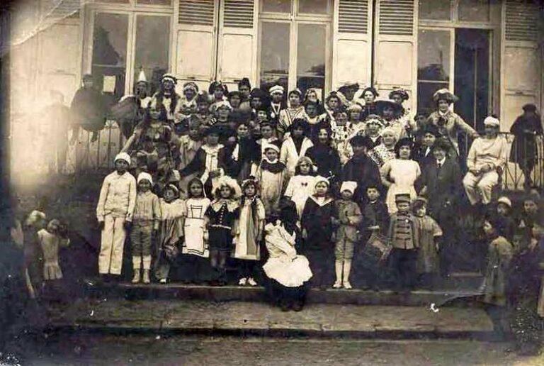 La délicieuse robe blanche de Mme Angèle Maraval-Berthoin